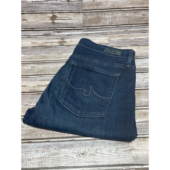 Adriano Goldschmied Women’s Jeans The Farrah High‎ Rise Skinny Blue EUC Size 30R - Picture 1 of 7